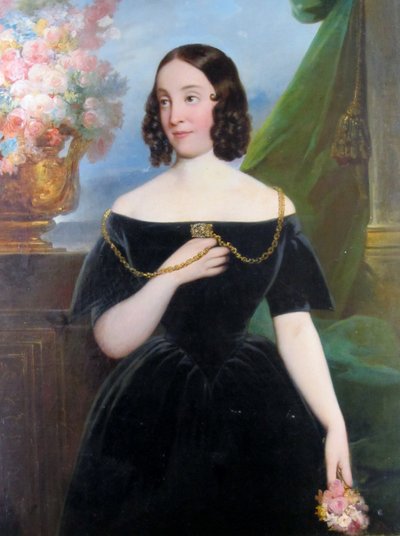Doña Emilia Herrera Toro by Raymond Auguste Quinsac Monvoisin